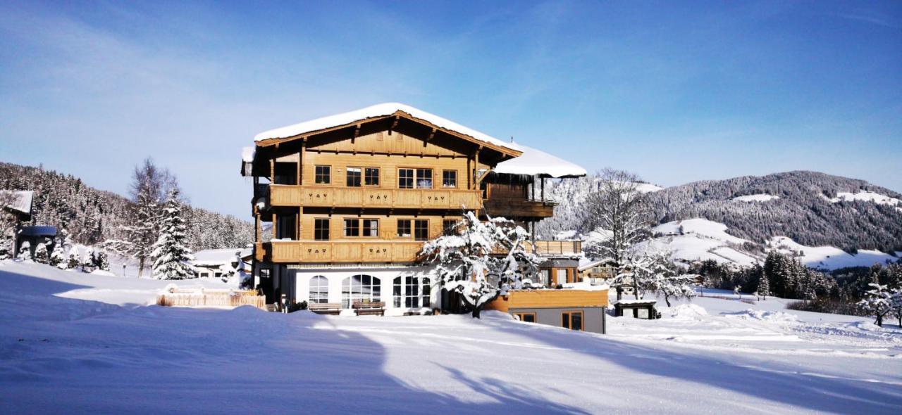Pension Luzenberg Auffach Bagian luar foto