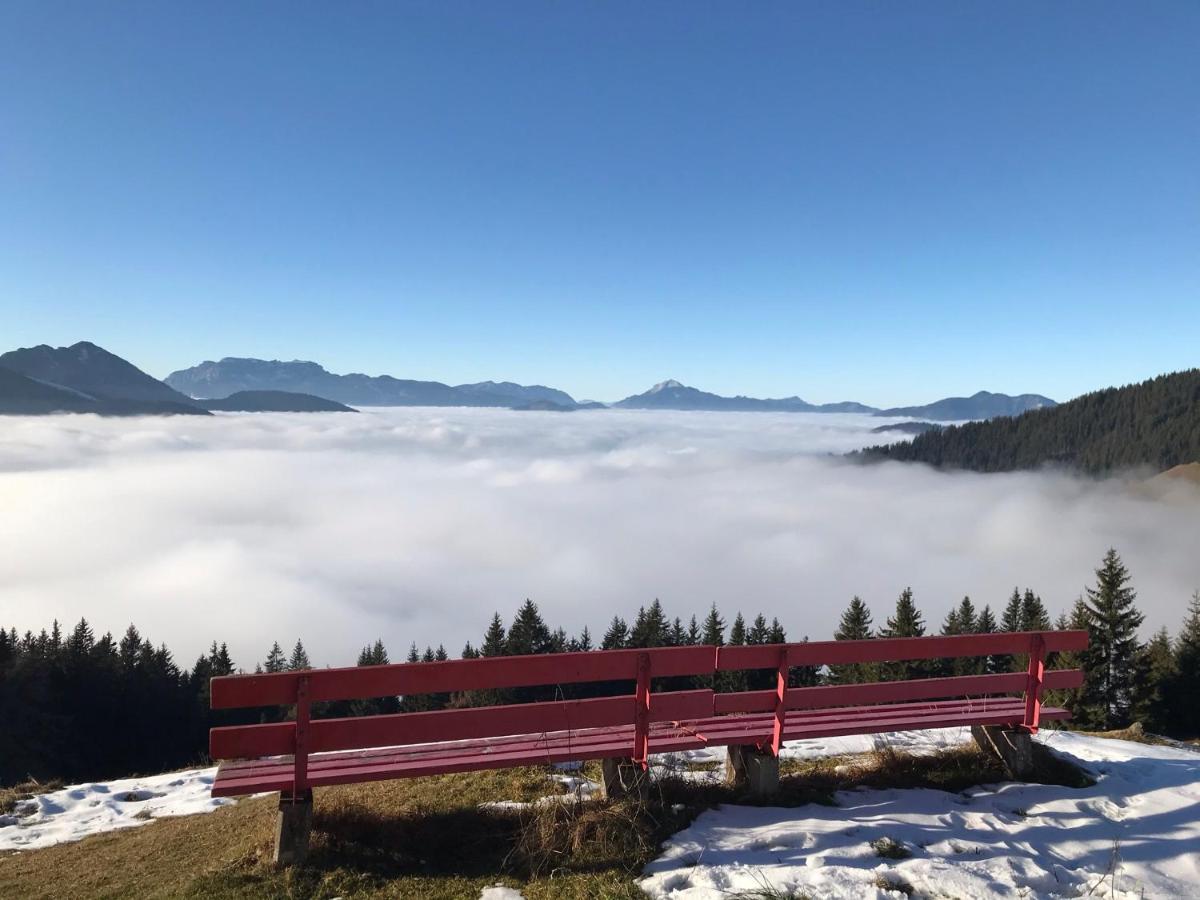 Pension Luzenberg Auffach Bagian luar foto