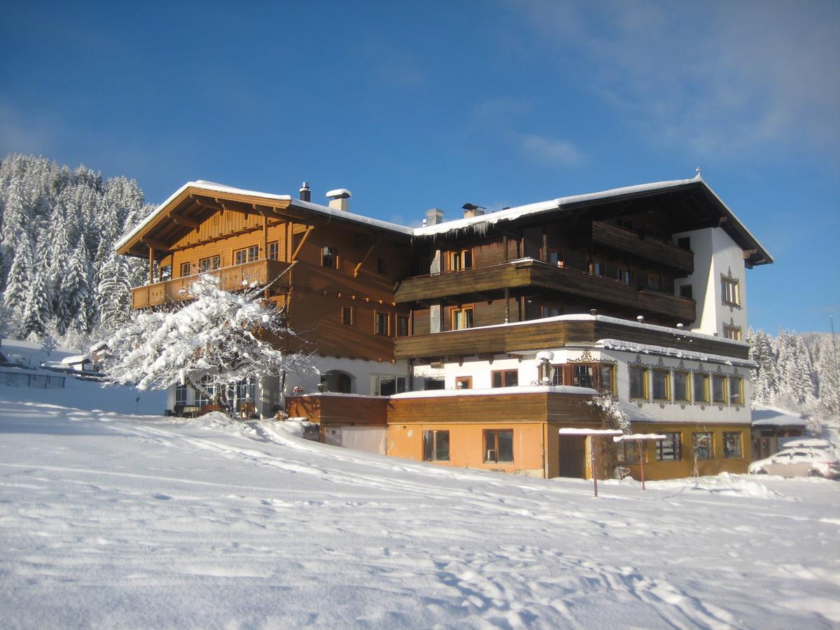 Pension Luzenberg Auffach Bagian luar foto